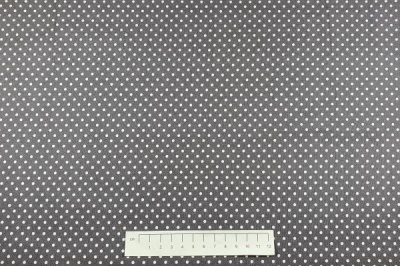 Fat Quarter - 009 Spots (3mm) - Grey